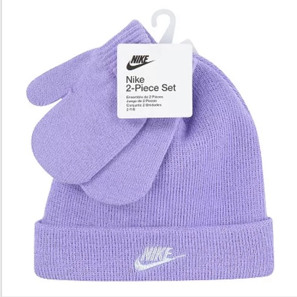 Nike Other - New! Nike 2 Piece Beanie & Mittens For Toddler